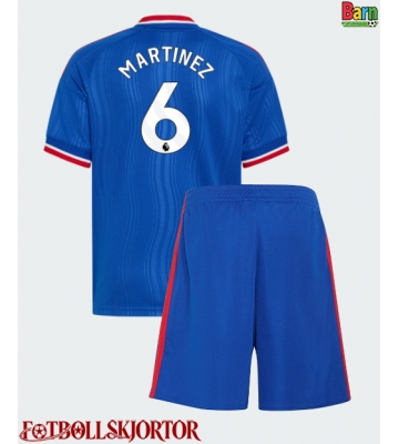 Manchester United Lisandro Martinez #6 Borta Kläder Barn 2026-27 Kortärmad (+ Korta byxor)